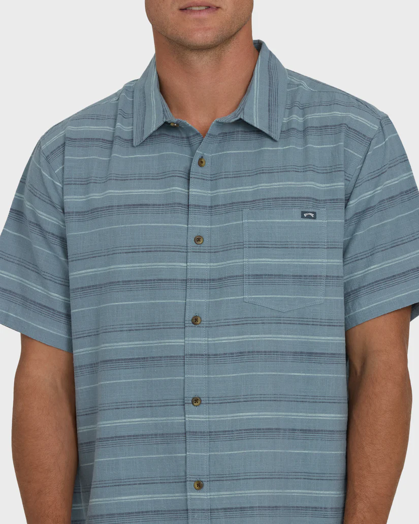 All Day Striped Short Sleeve