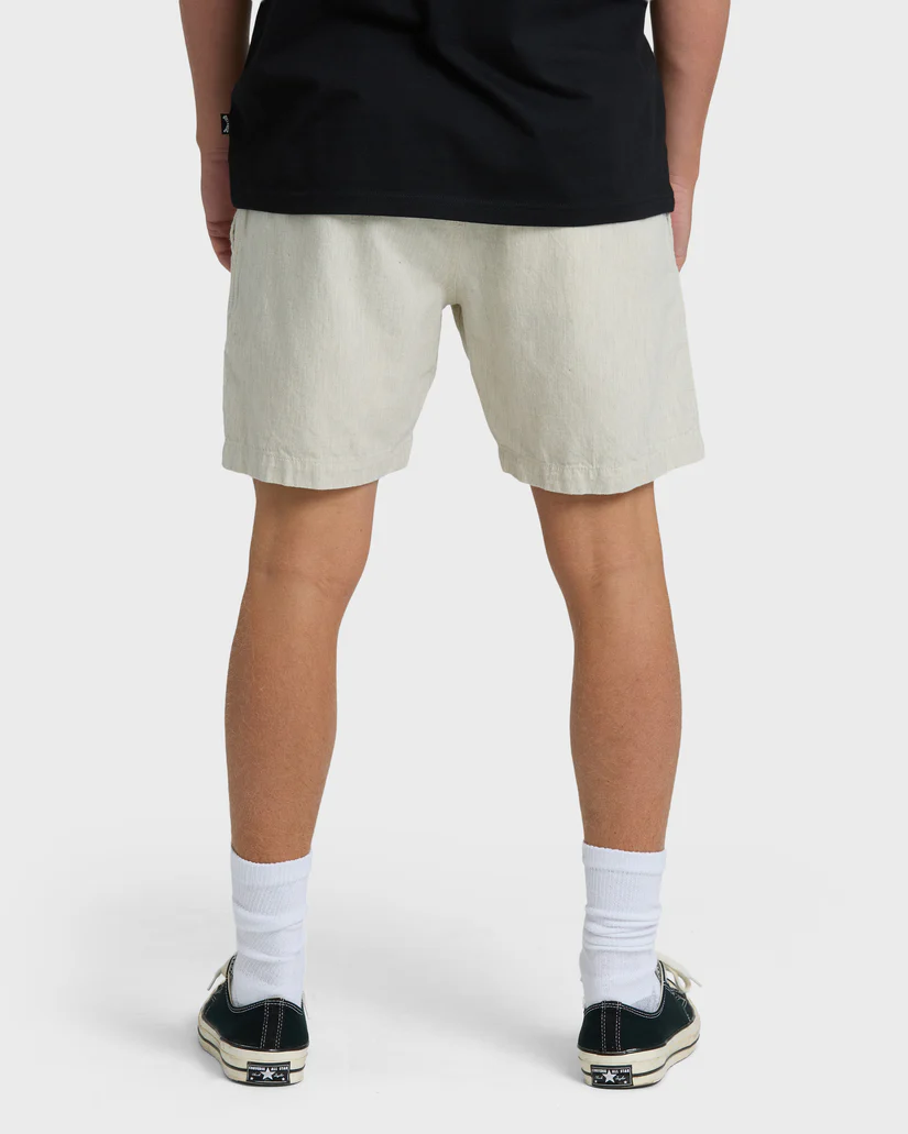 San O Layback 16” Linen Shorts