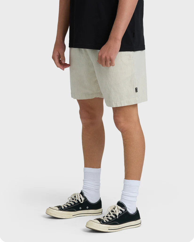 San O Layback 16” Linen Shorts