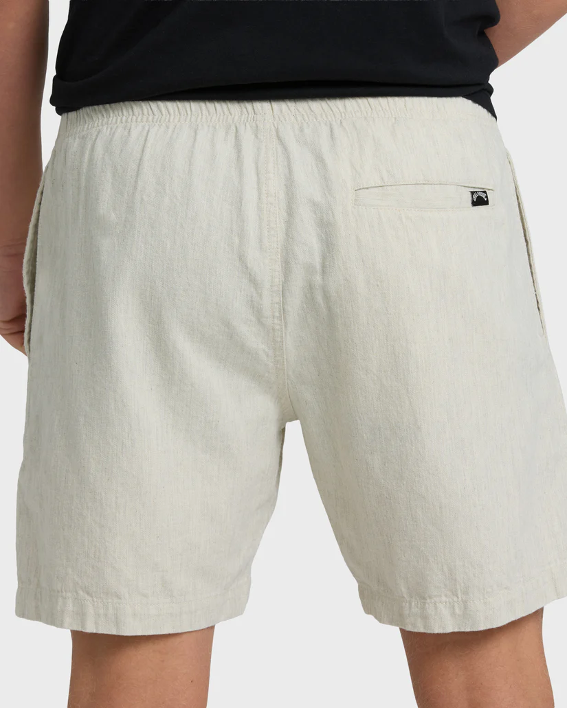 San O Layback 16” Linen Shorts