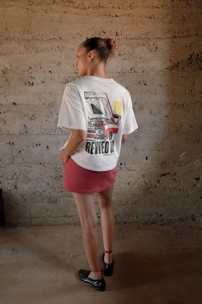 Revved Up Boxy Tee