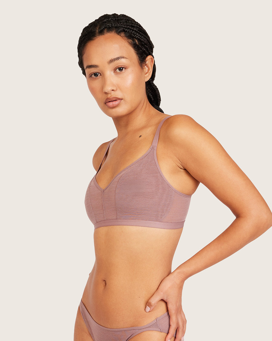 Freshmesh Crop Bralette