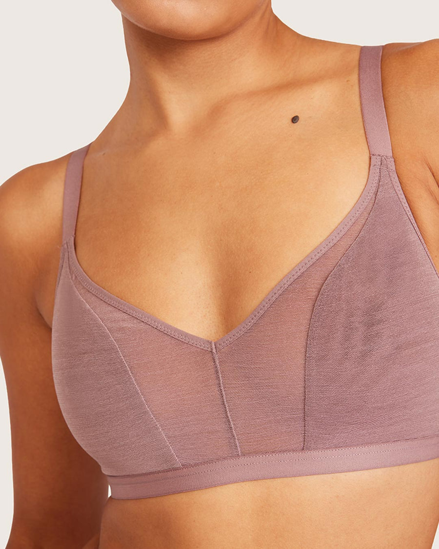 Freshmesh Crop Bralette