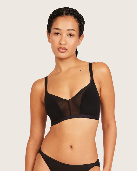 Freshmesh Crop Bralette