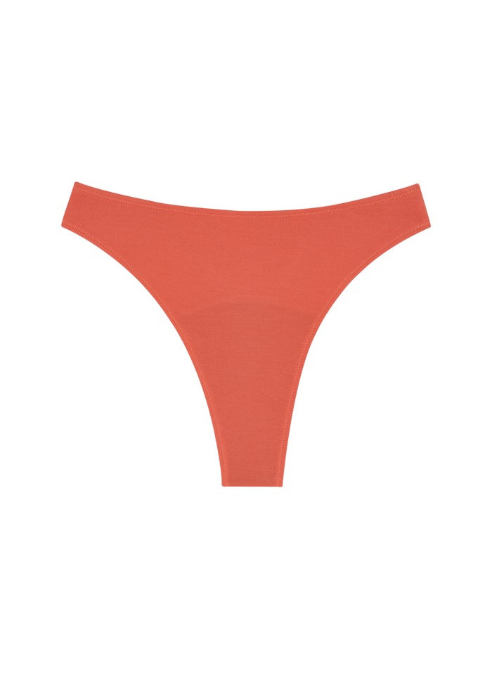 High Rise Thong Underwear