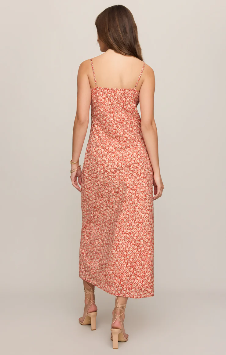 Emela Iris Floral MIDI Dress