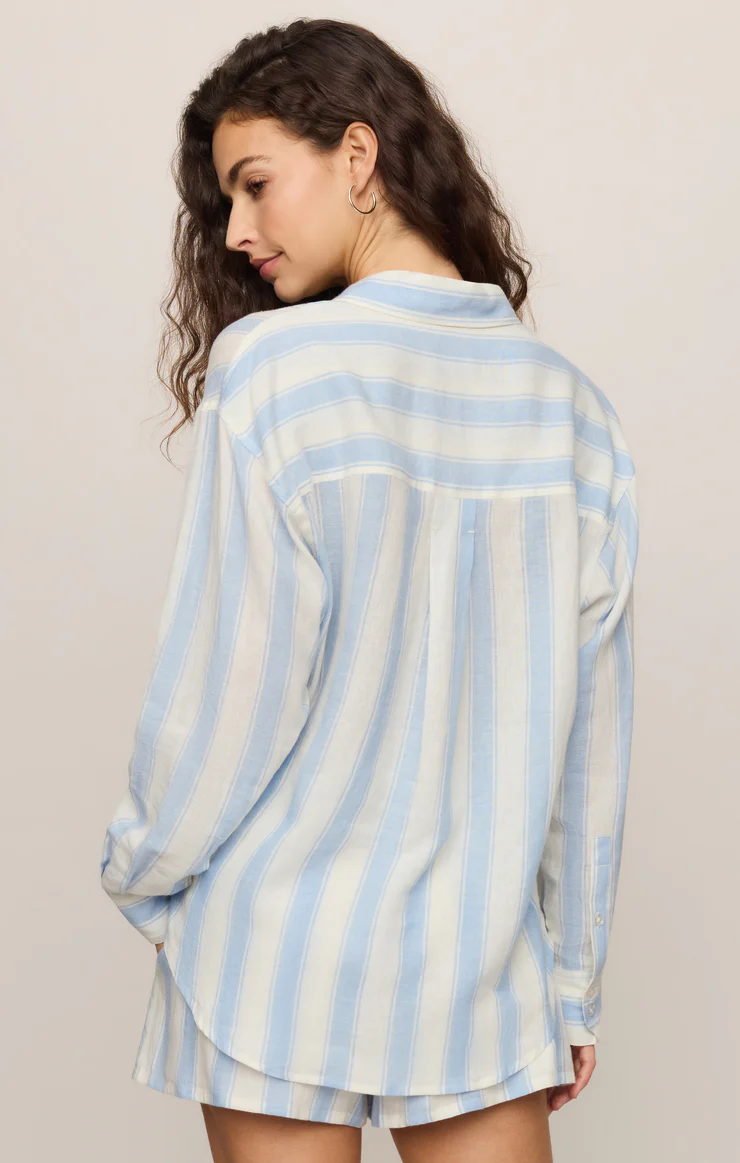 The Perfect Striped Button Up