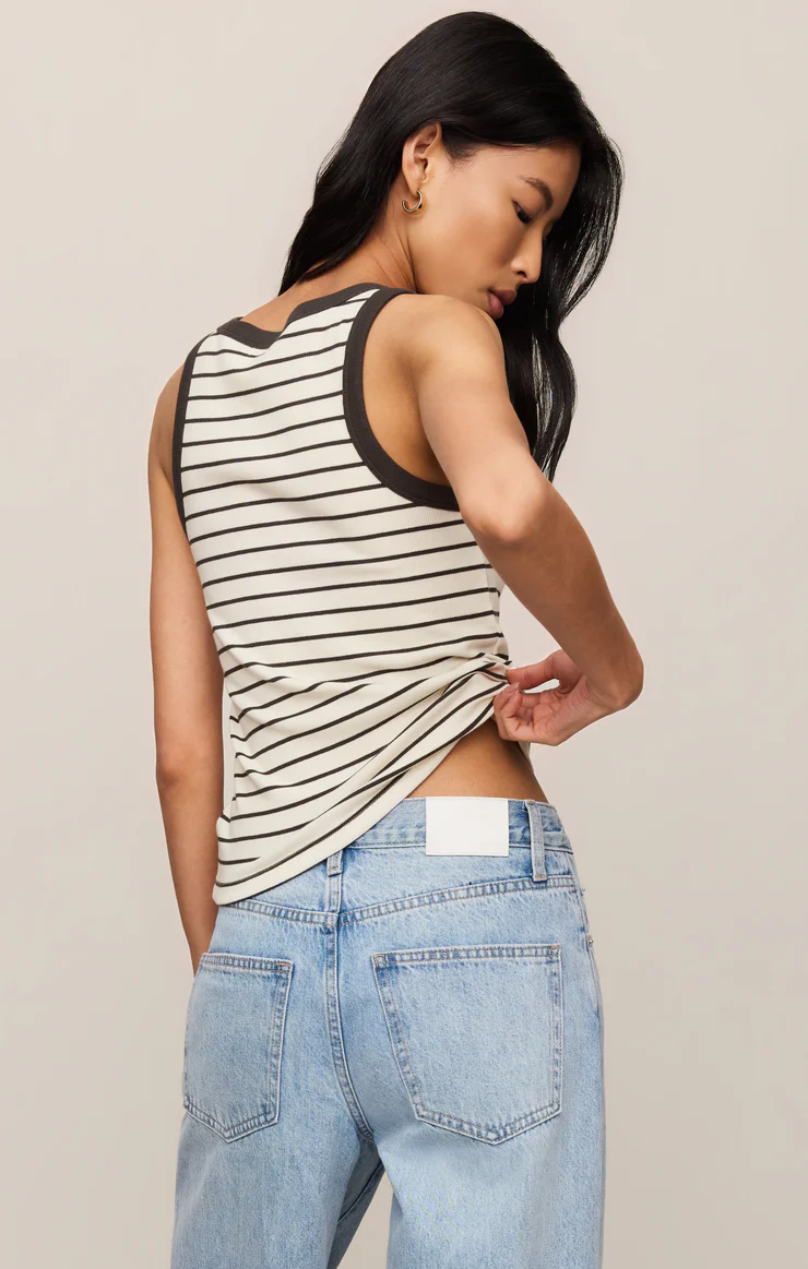 Rowe Sriped Scoop Tank