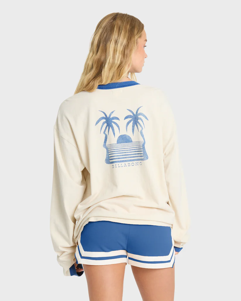 Le Love Surf Ringer Long Sleeve