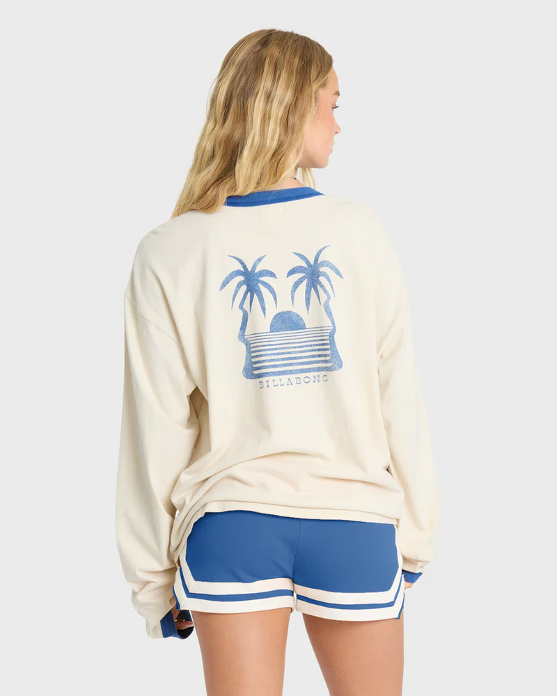 Le Love Surf Ringer Long Sleeve