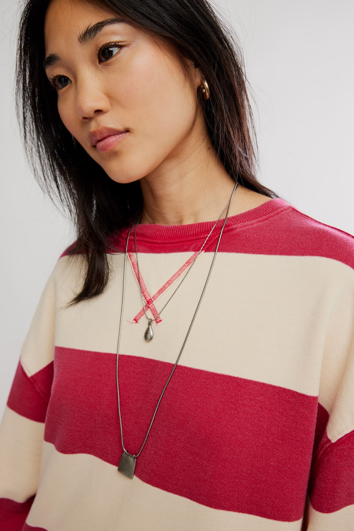 Classic Stripe Crew
