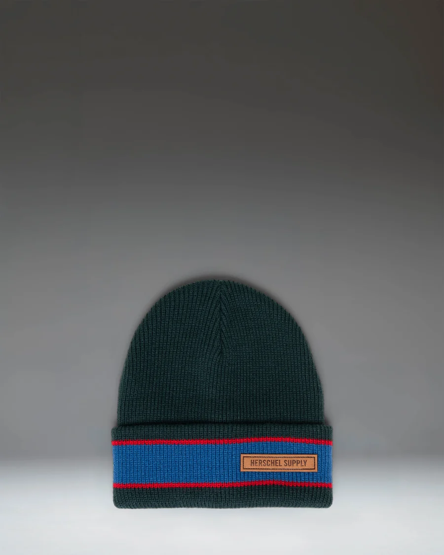 Elmer Ribbed Vintage Stripe Beani