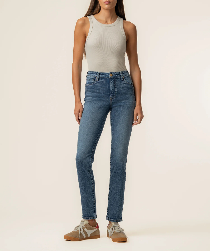 Reese High Rise Ankle Straight