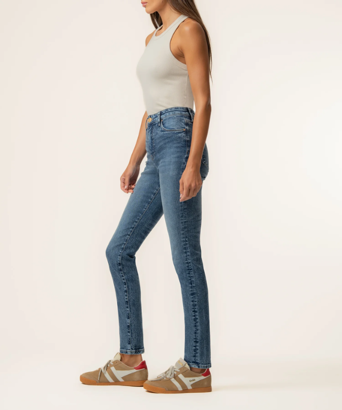 Reese High Rise Ankle Straight