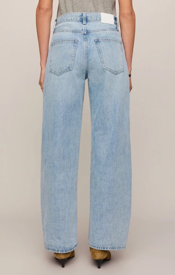 The Show Off High Rise Bowed Denim