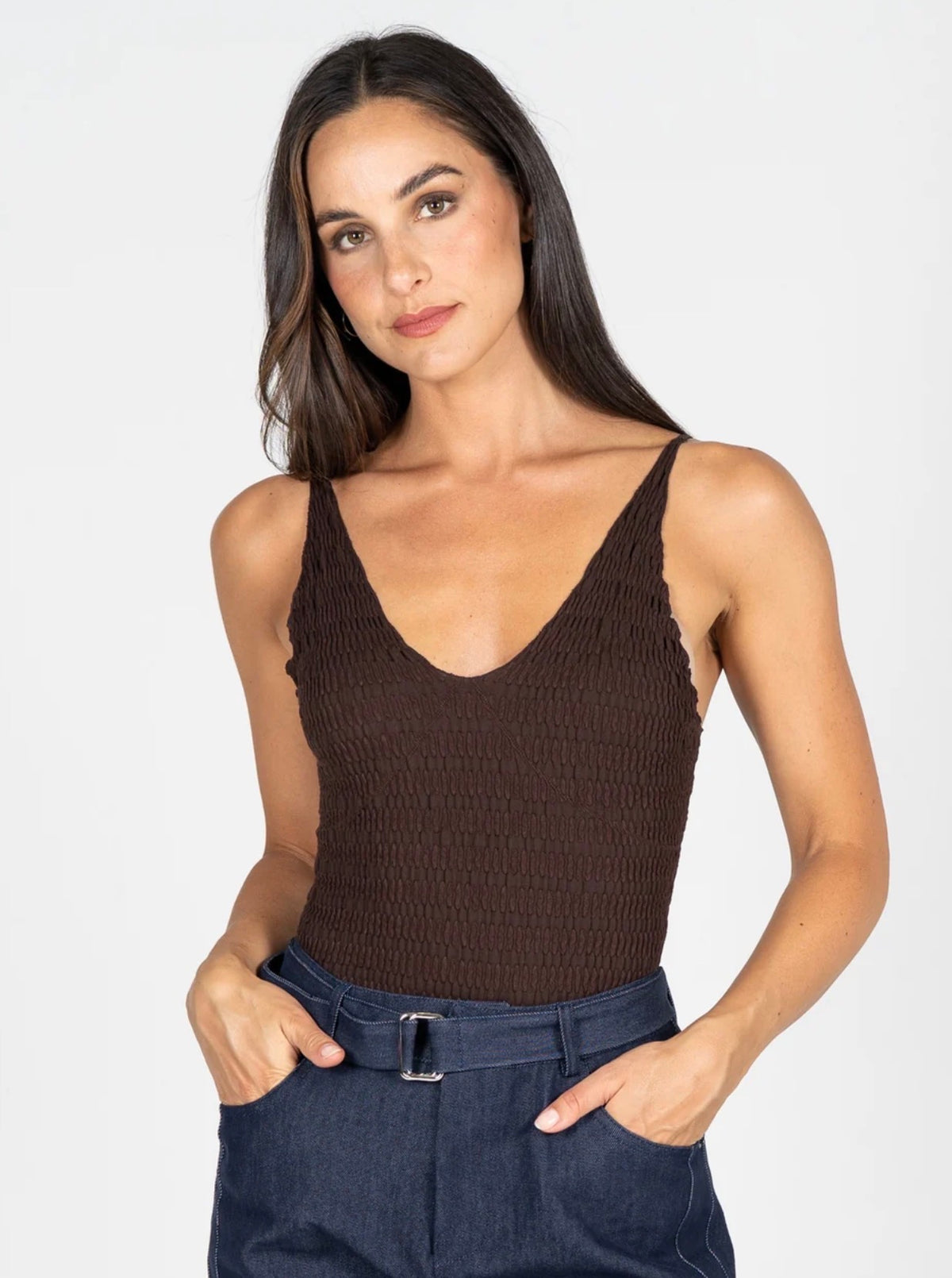 Seamless Smocked Cami