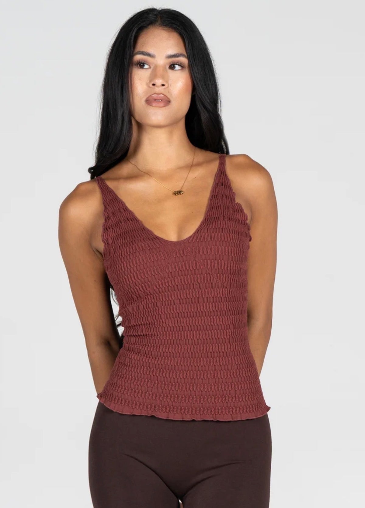 Seamless Smocked Cami