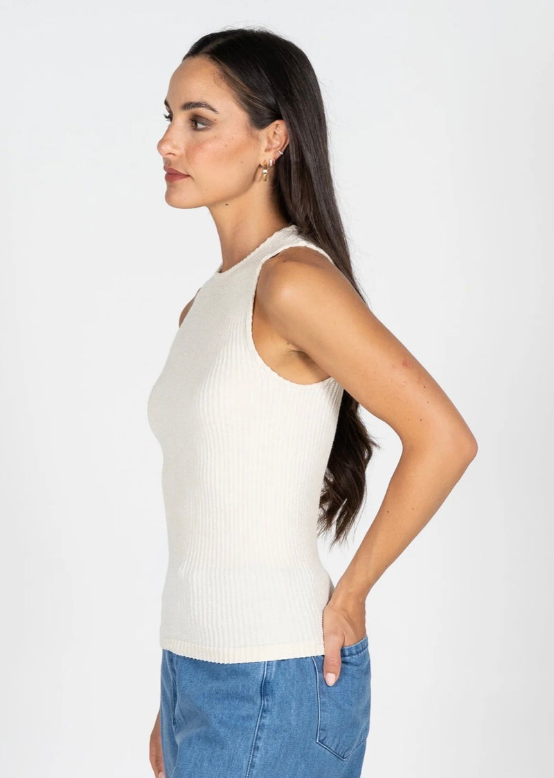 Seamless Textured CREW Tank