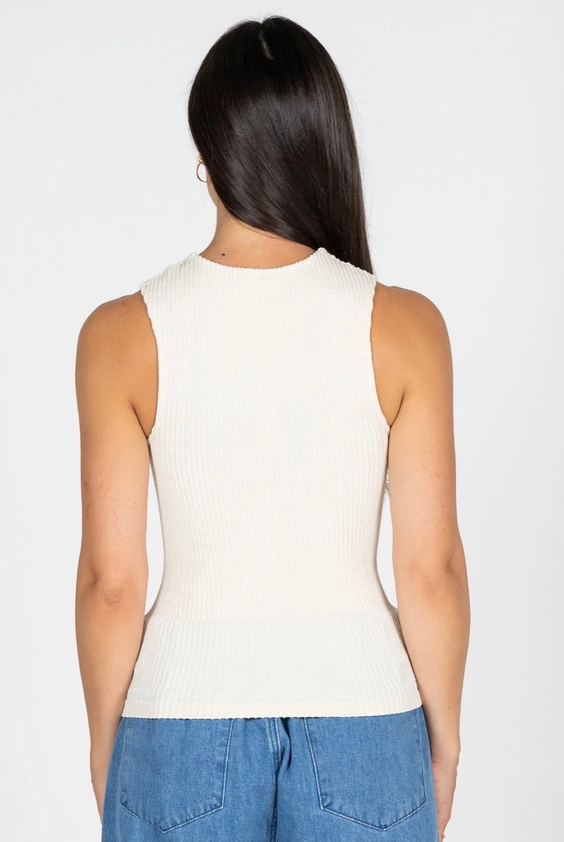 Seamless Textured CREW Tank