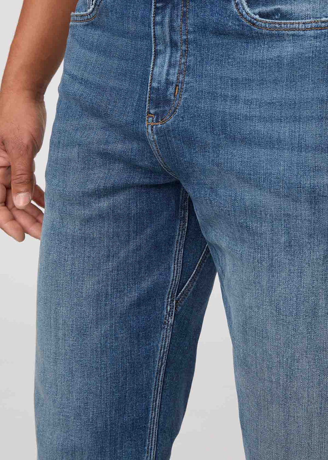 Performance Denim Relaxed Straight - 34 Inseam