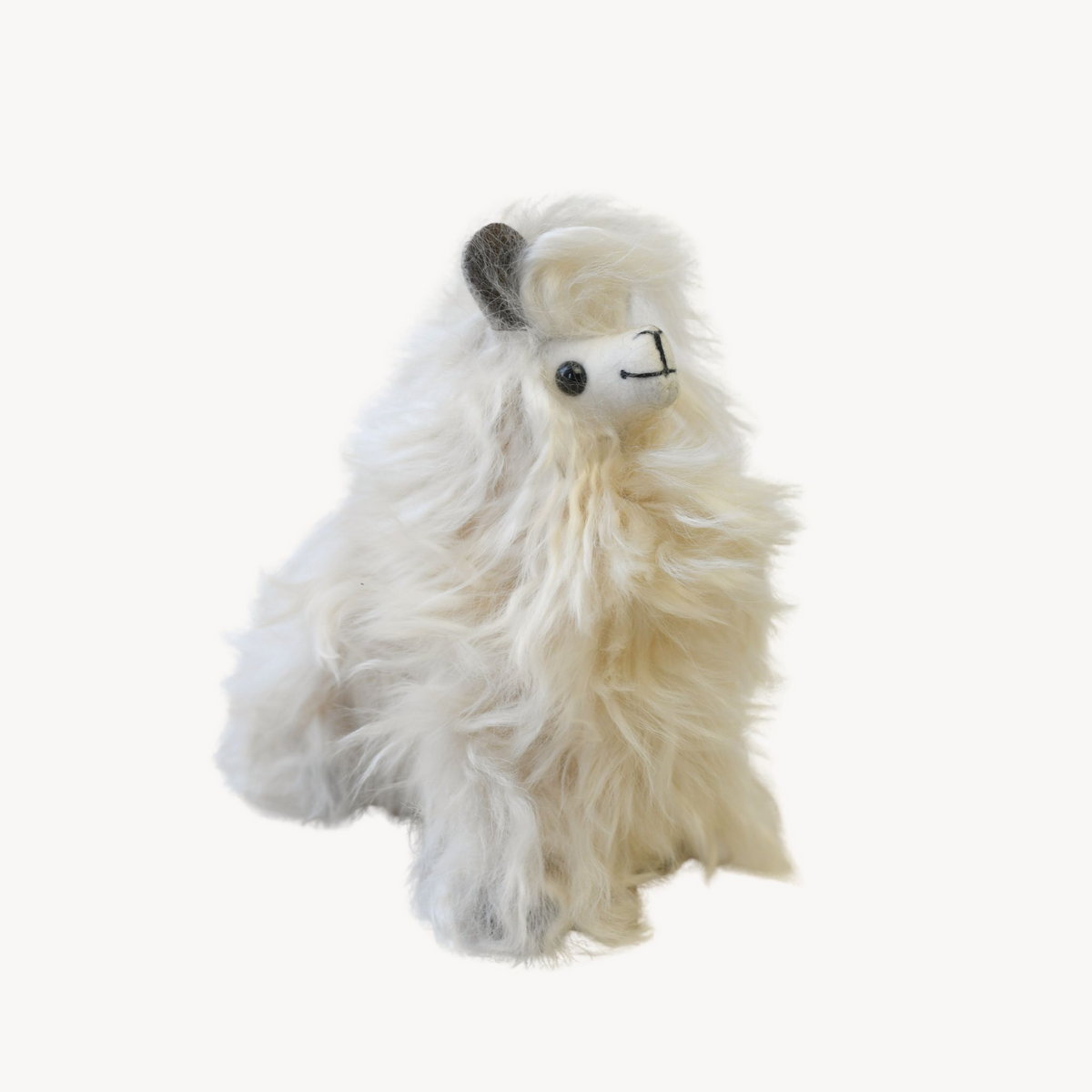 Alpaca Fur Standing Suri Alpaca 5.5”