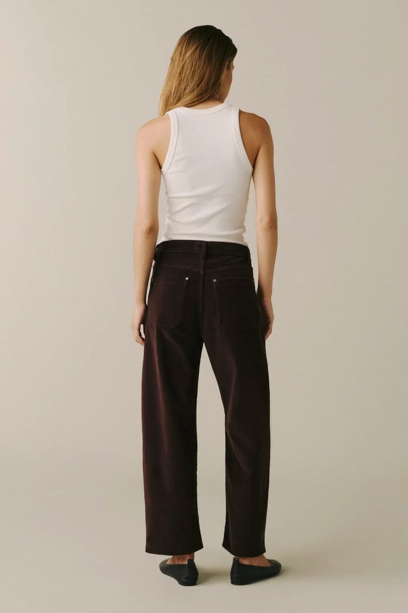 BNA Soft Curve Barrel Corduroy Pant