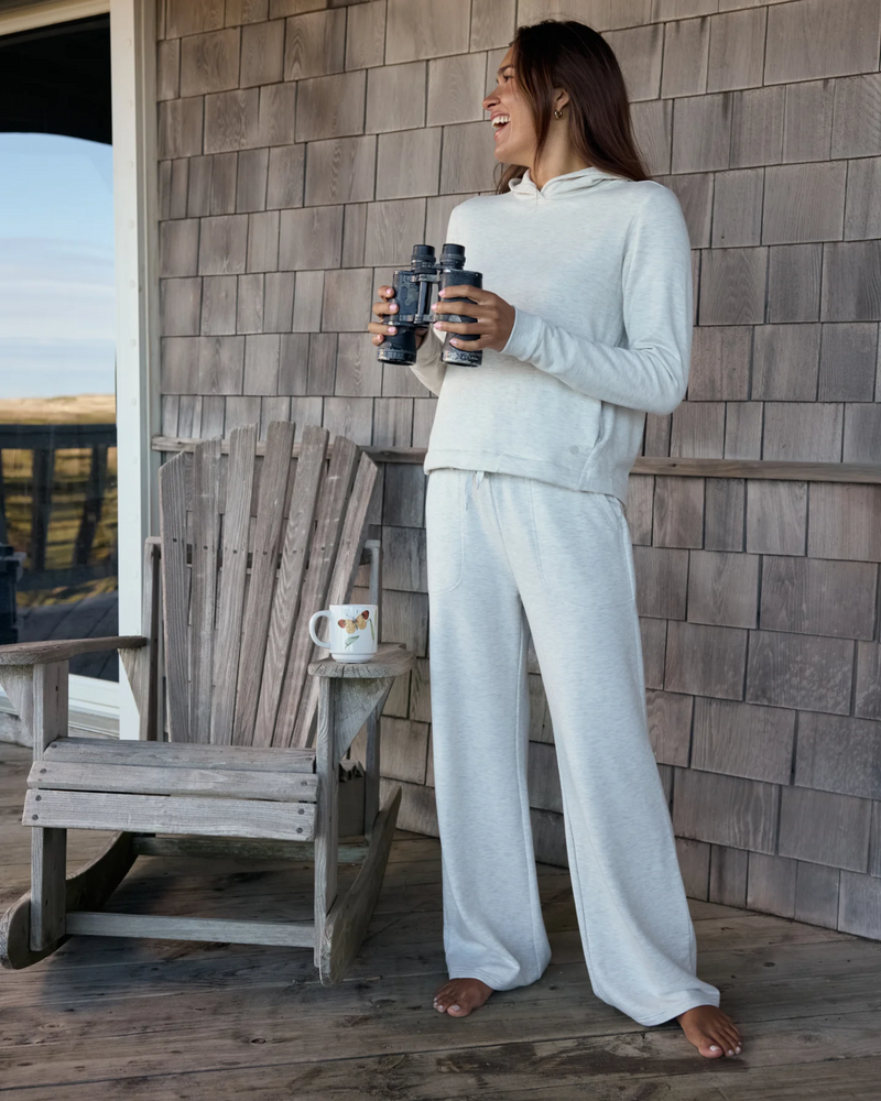 Bamboo Lightweight Fleece Wide Leg Pant