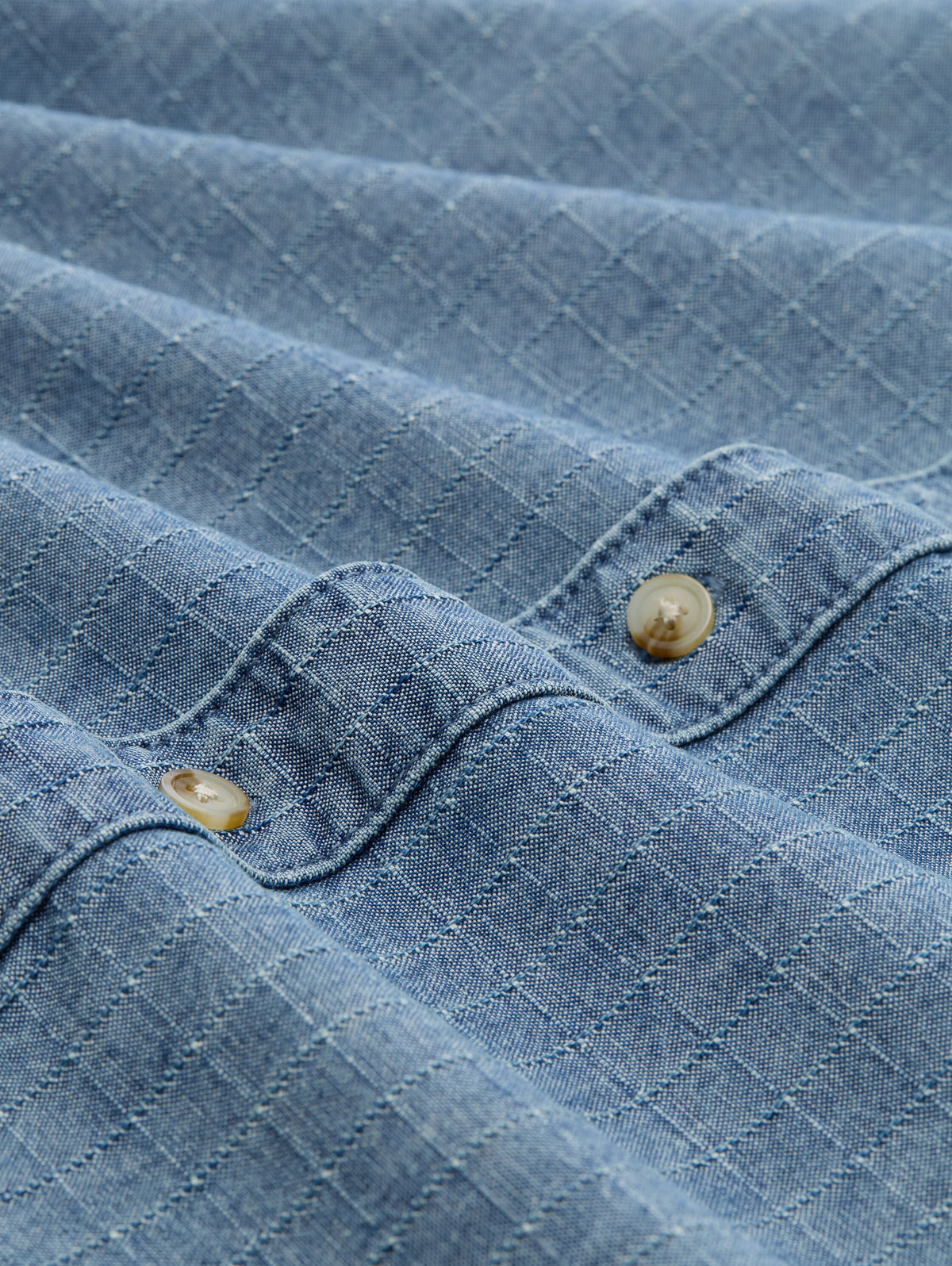Comfort Checked Denim Shirt