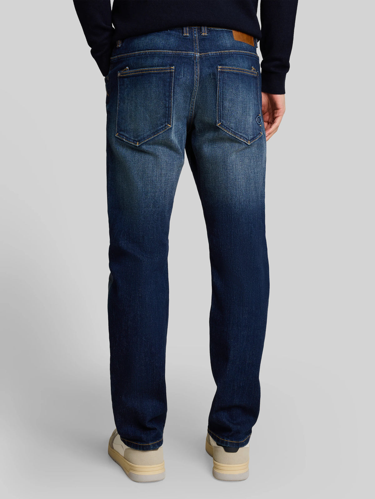 Marvin Straight Leg Denim - Heavy Used Mid Blue