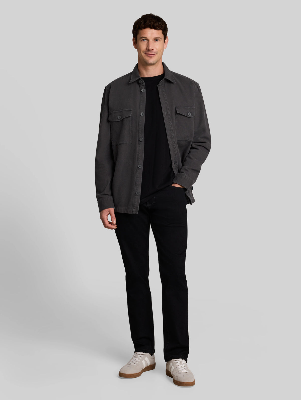 Washed Twill Overshirt