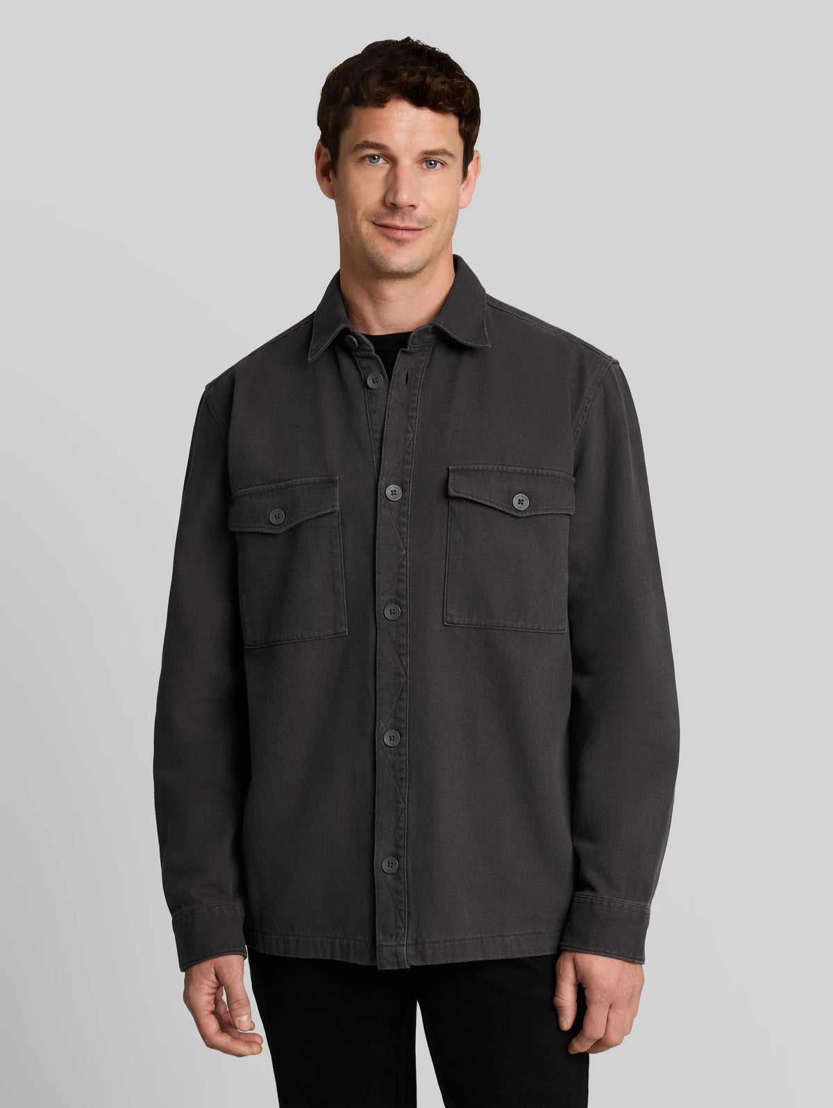 Washed Twill Overshirt