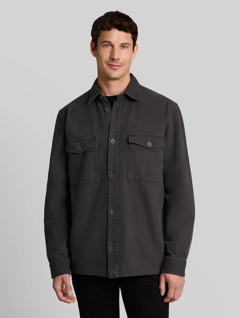 Washed Twill Overshirt