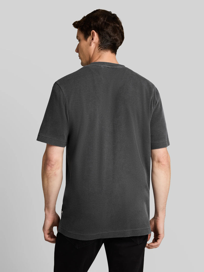 Garment Dyed Structured Henley