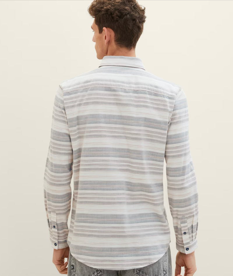 Irregular Stripe Shirt