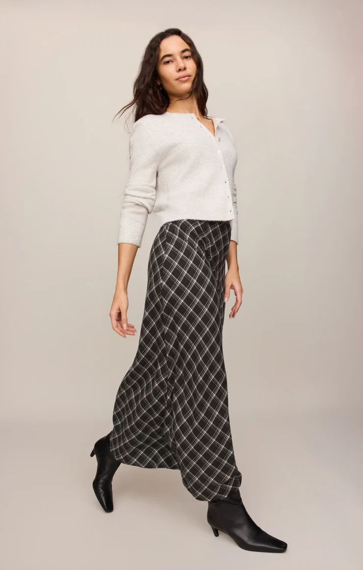 Europa Plaid Skirt