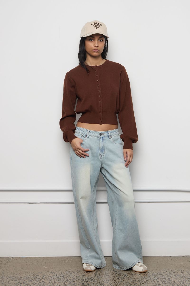 Pullover 2-way Cardigan