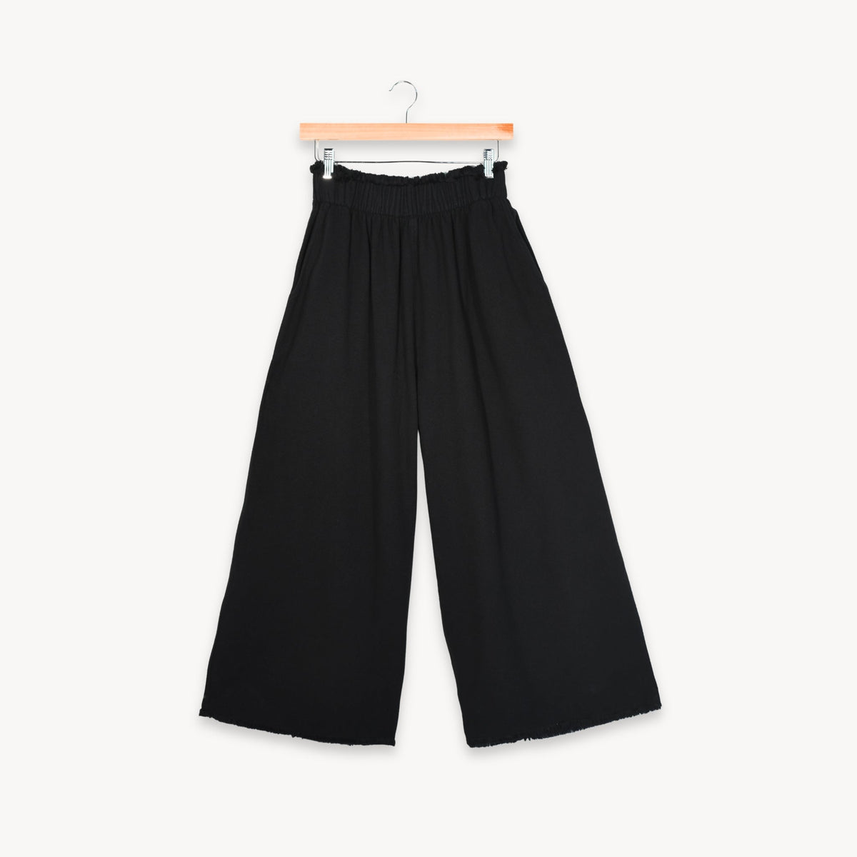 Loft Cotton Crop Barrel Pants