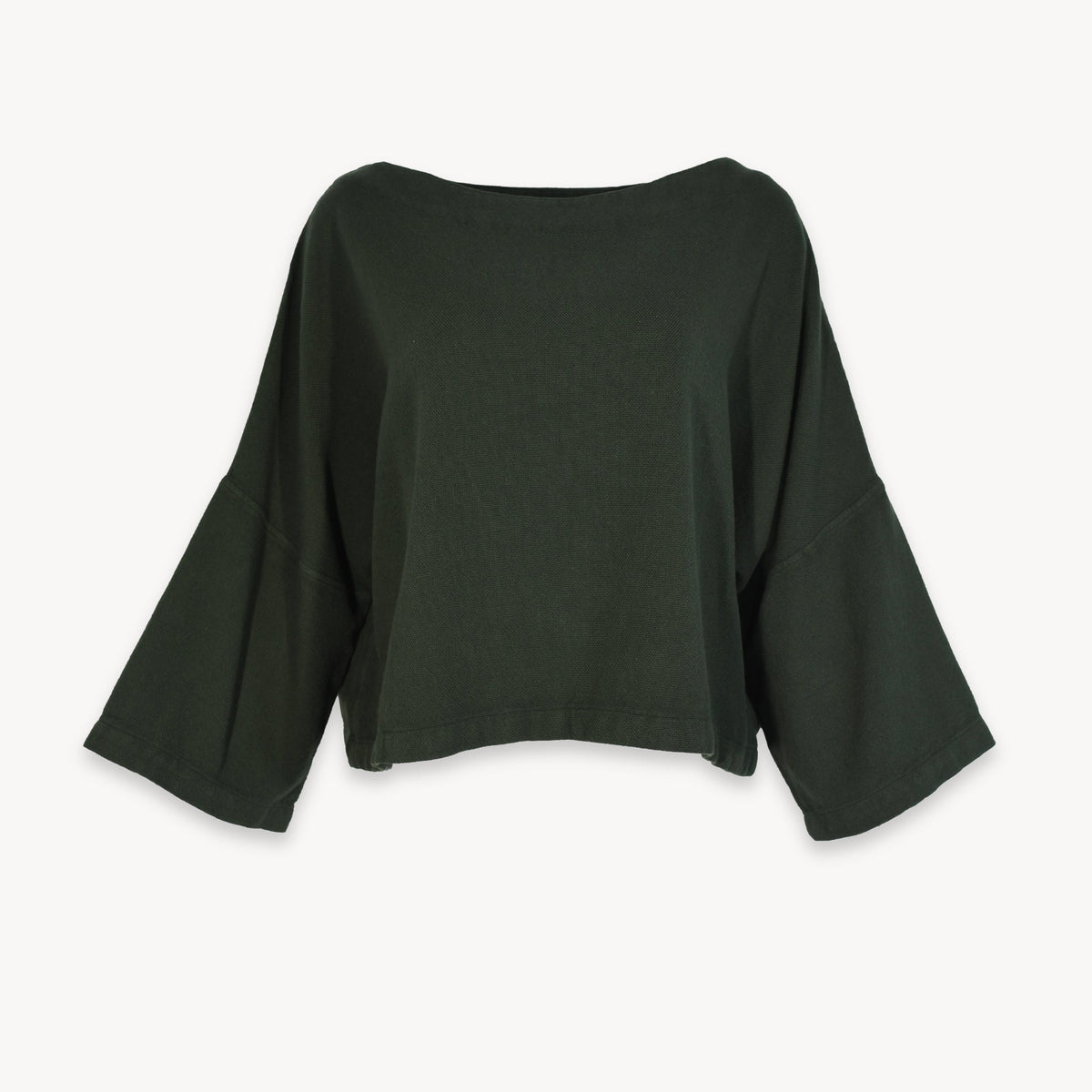 Loft Cotton Bell Sleeve Top