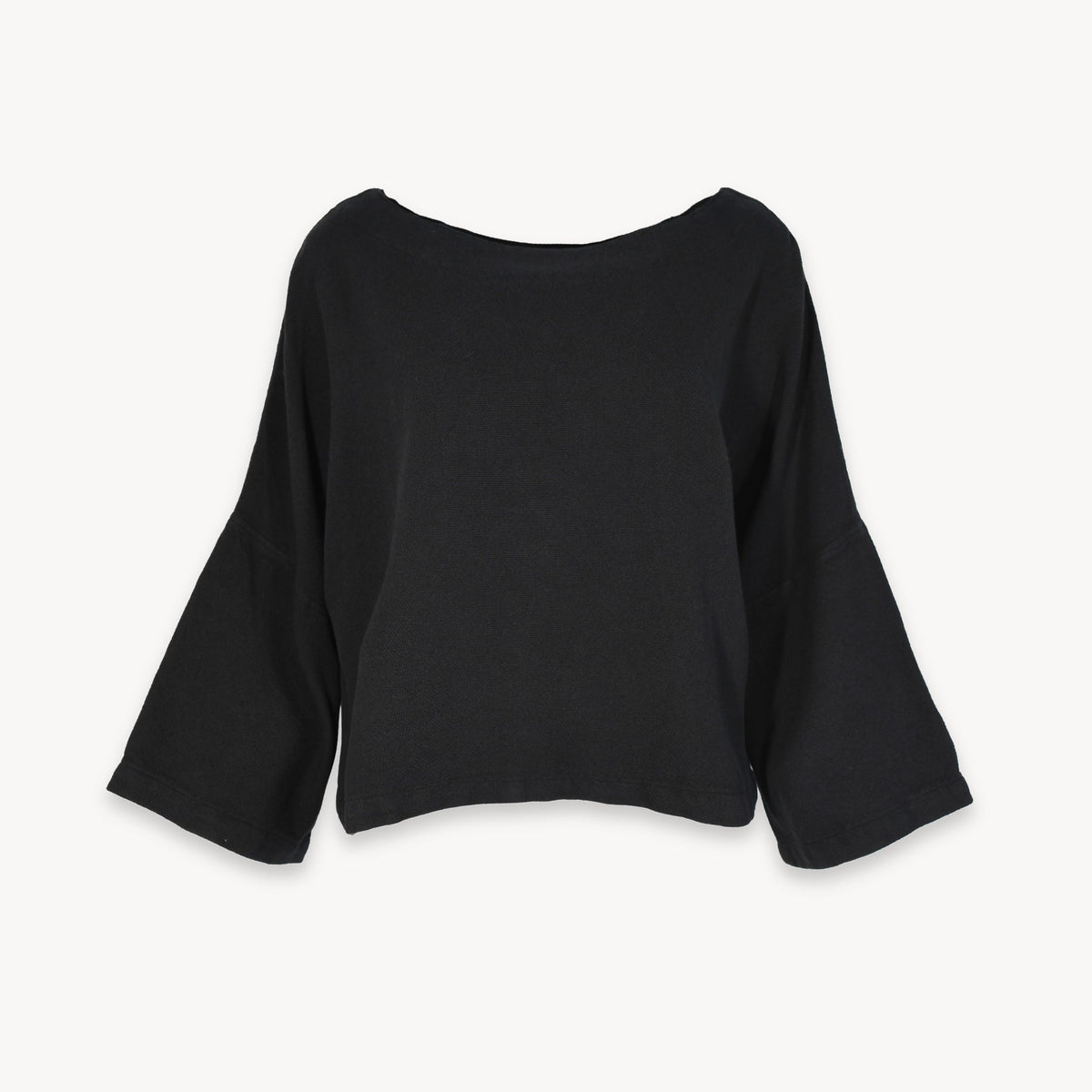 Loft Cotton Bell Sleeve Top
