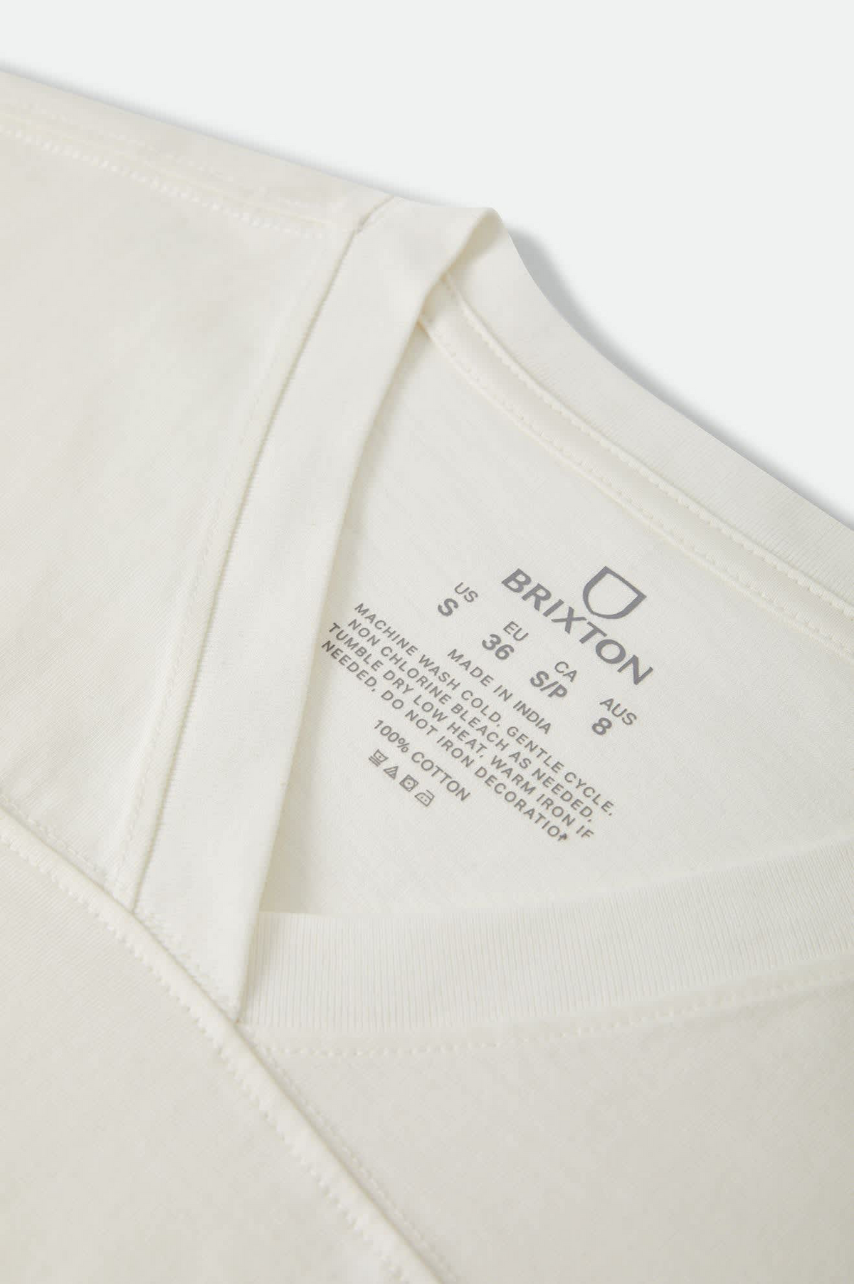 Brixton Boxy Cropped Football Tee