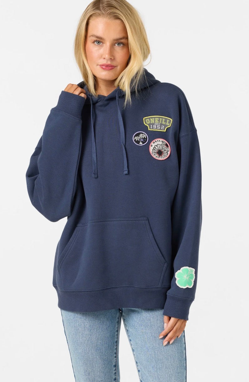 Patches Oversized Hoodie