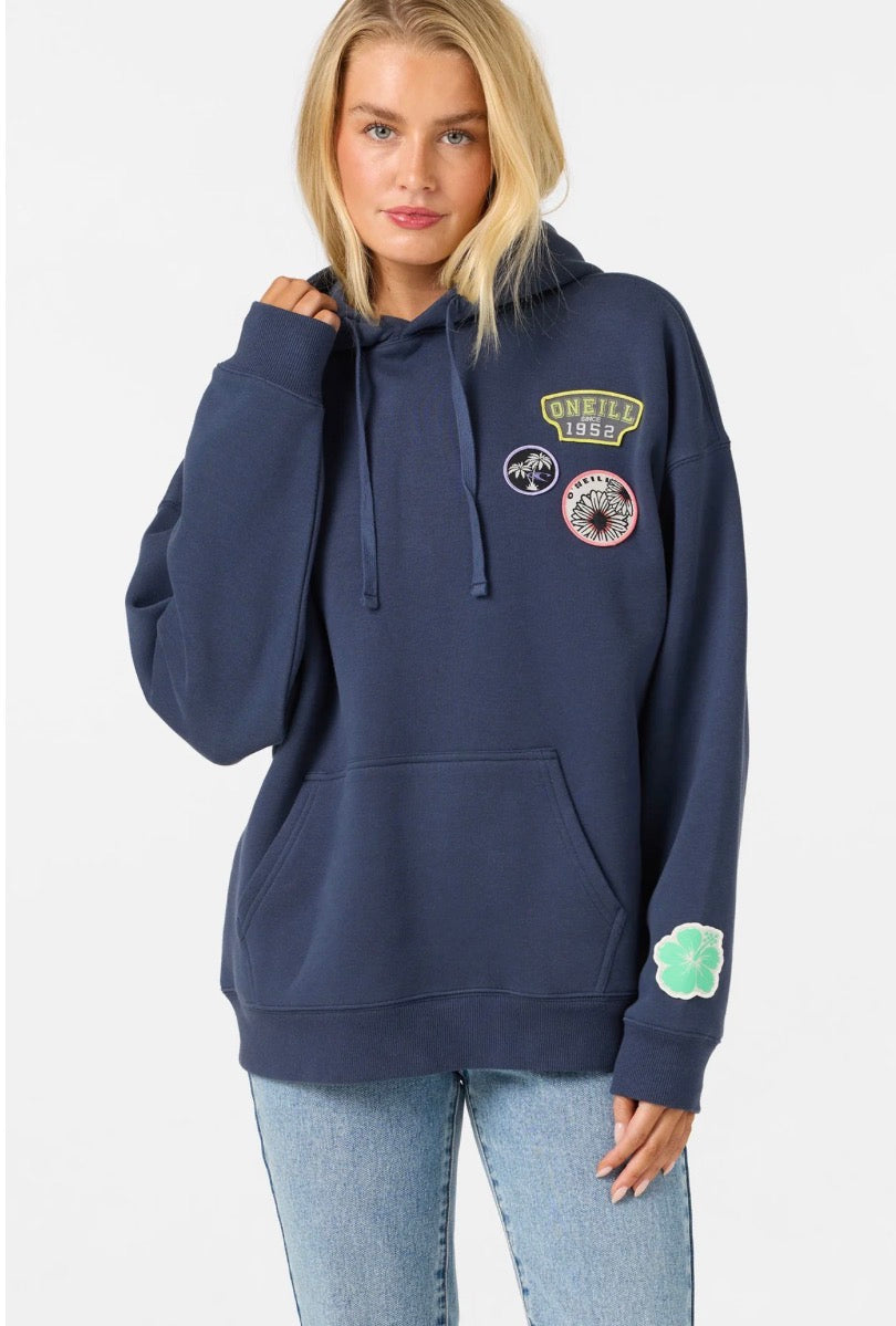 Patches Oversized Hoodie