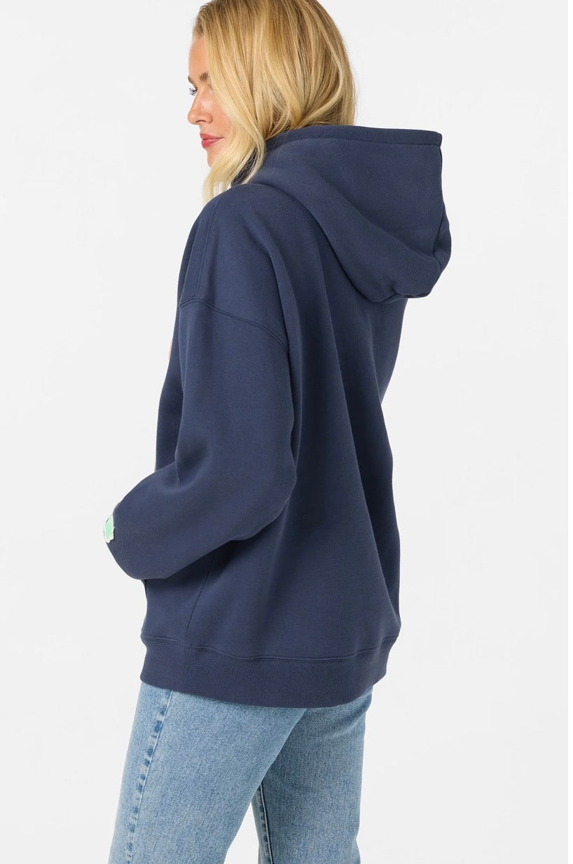 Patches Oversized Hoodie