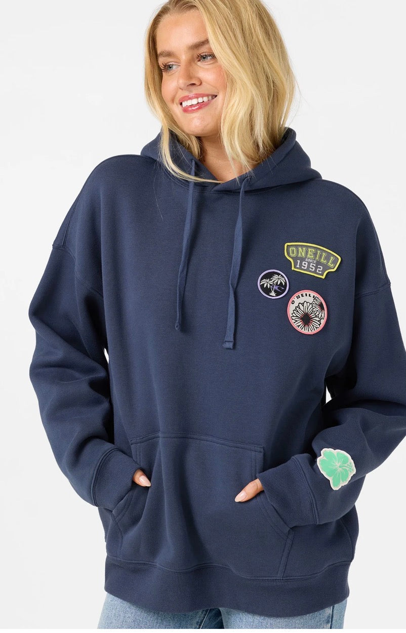 Patches Oversized Hoodie
