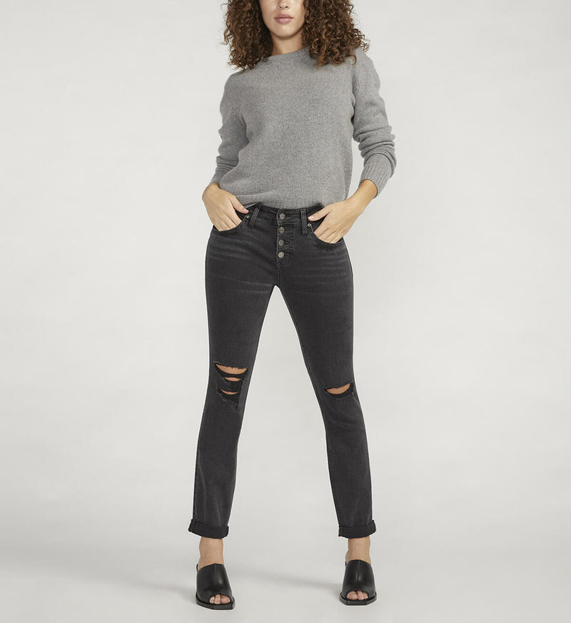 Boyfriend Mid Rise Slim
