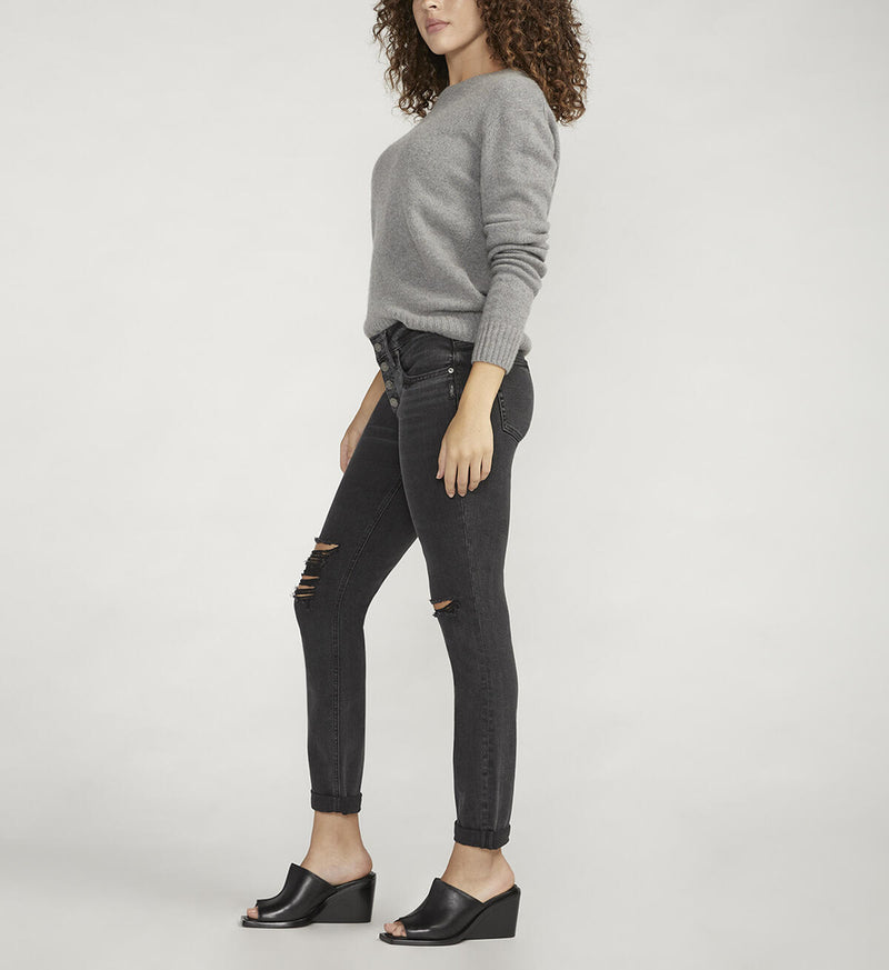 Boyfriend Mid Rise Slim