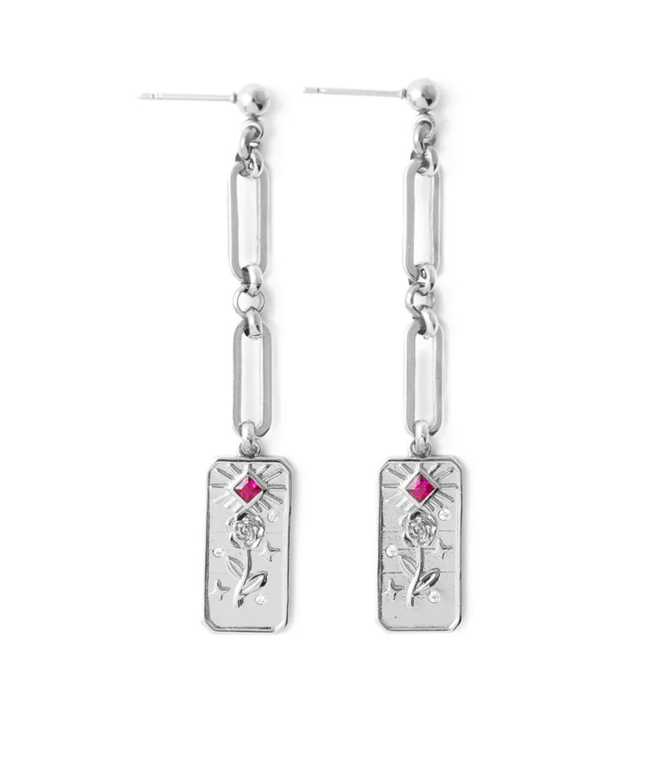 Rosato Chain and Medallion Earrings