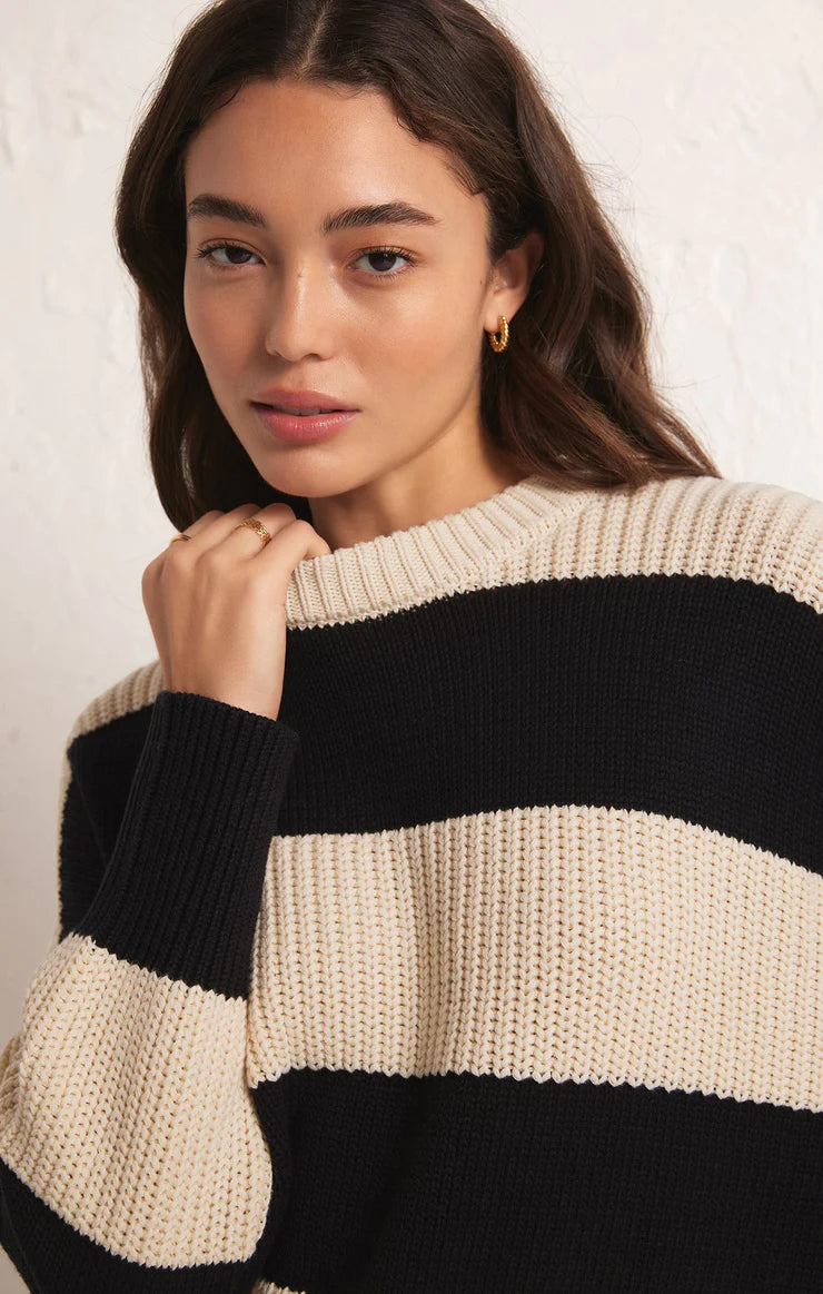 Fresca Striped Sweater