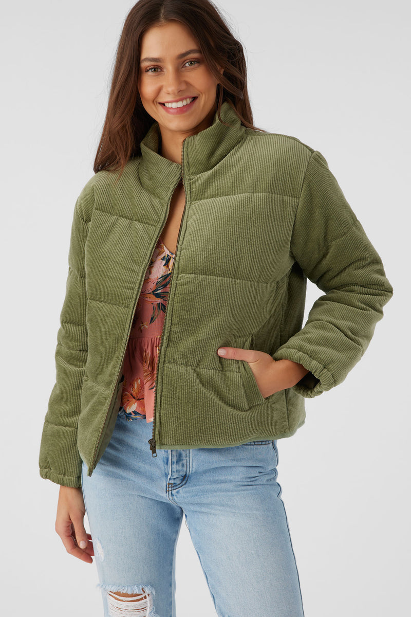 Novah Corduroy Quilted Jacket