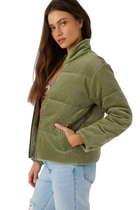 Novah Corduroy Quilted Jacket